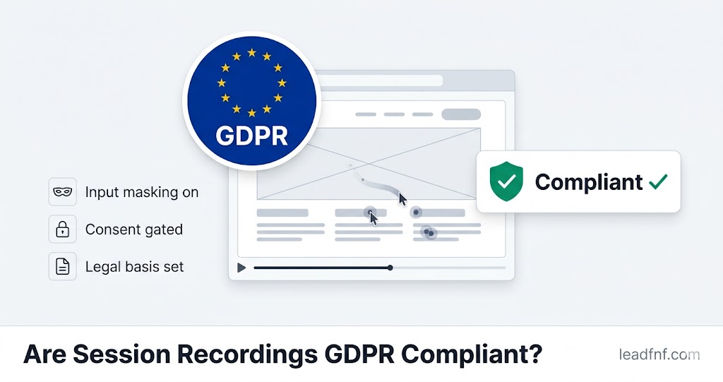 Are Session Recordings GDPR Compliant? The Honest Answer