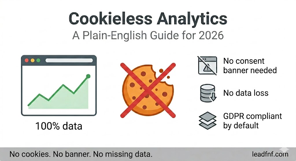 Cookieless Analytics: A Plain-English Guide for 2026
