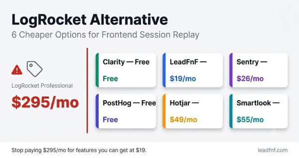 LogRocket Alternative: Cheaper Options for Frontend Session Replay